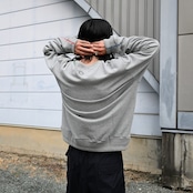 KUON / GANKO別注 Sashiko Sweatshirt style2