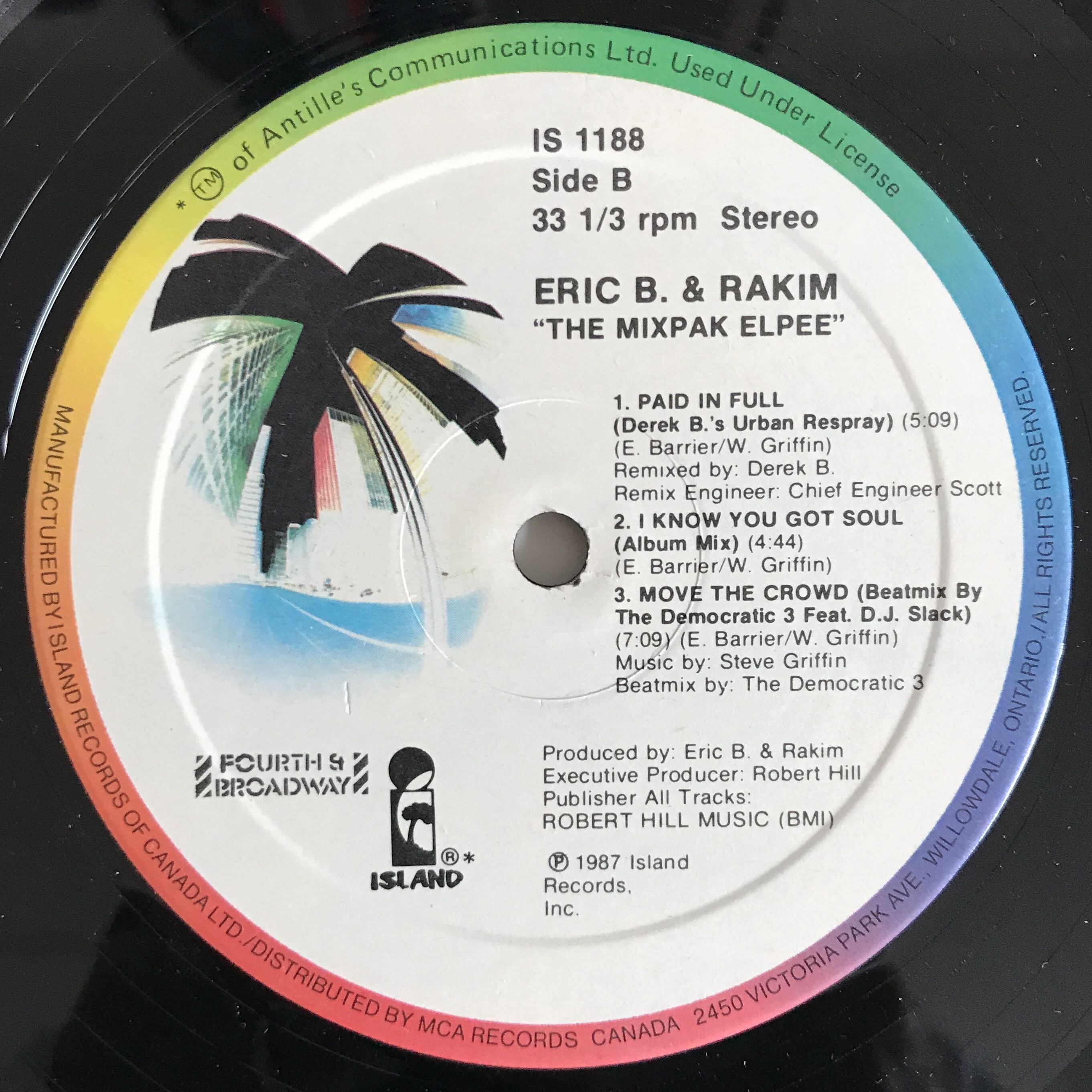 洋楽 ERIC B & RAKIM \