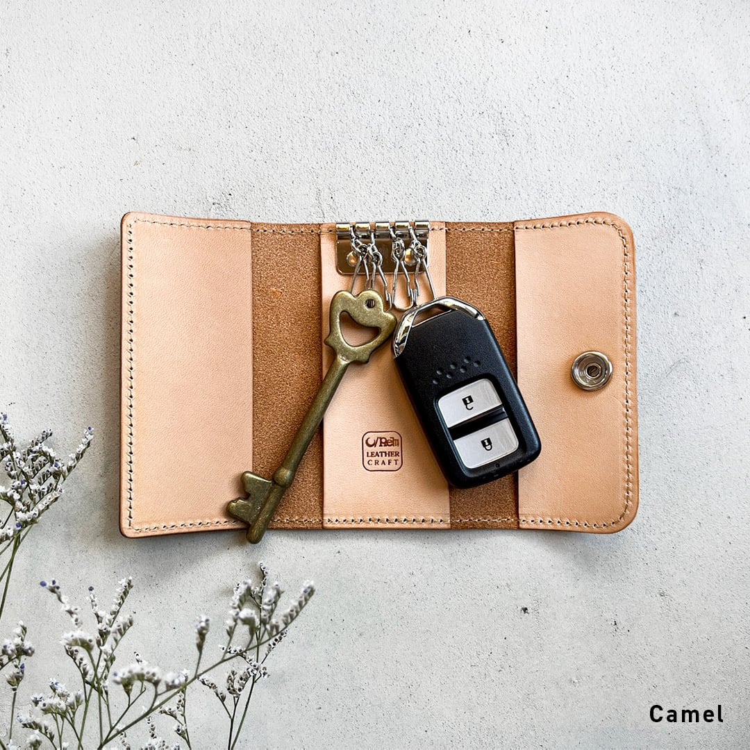 プレーンキーケース（ソフト革タイプ） | LEATHER CRAFT C/Rem