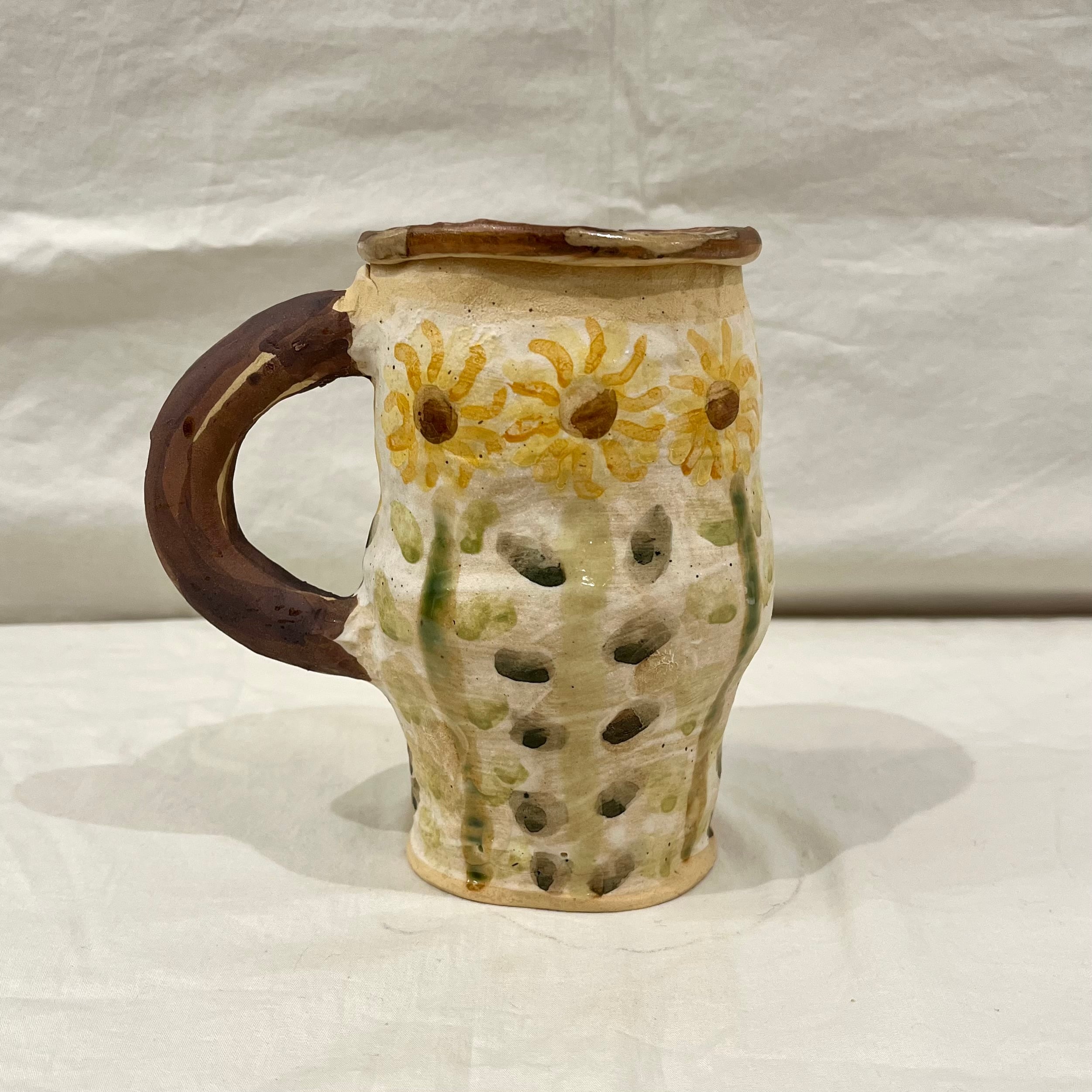 よしのちはる/ひまわりくま花器 | cafe&books bibliotheque ONLINE STORE