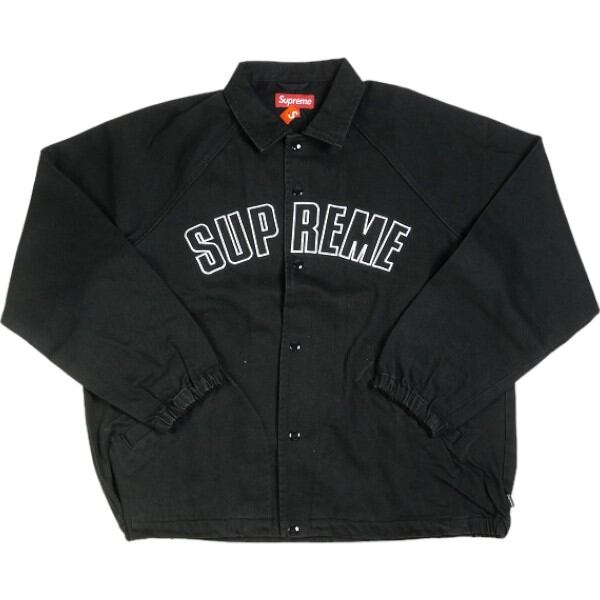 Supreme コーチジャケット 黒　Lサイズ Supreme コーチジャケット 黒Lサイズ