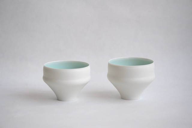 村田匠也 Takuya Murata - 青白磁大杯 cups