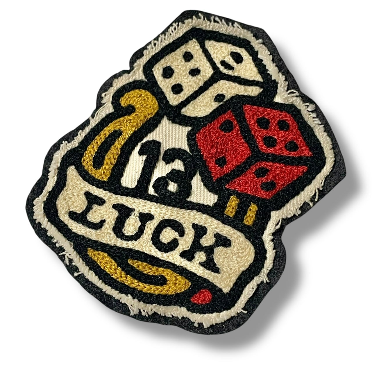 LUCK” PATCH チェーンステッチワッペン | 【RIOTT/ライオット】