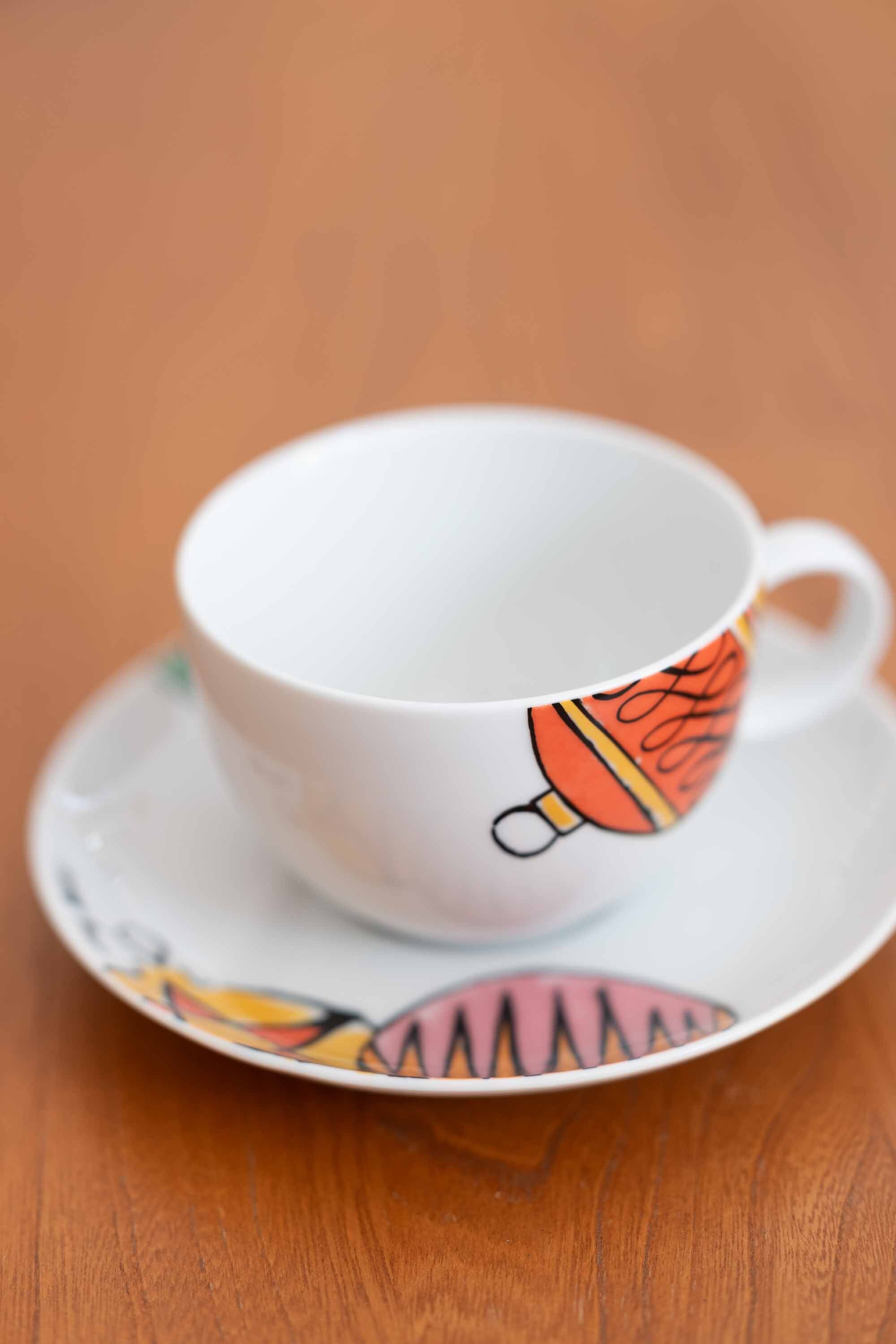 Rosendahl(ローゼンダール)社製 大きめのカップ&ソーサー Andy Warhol