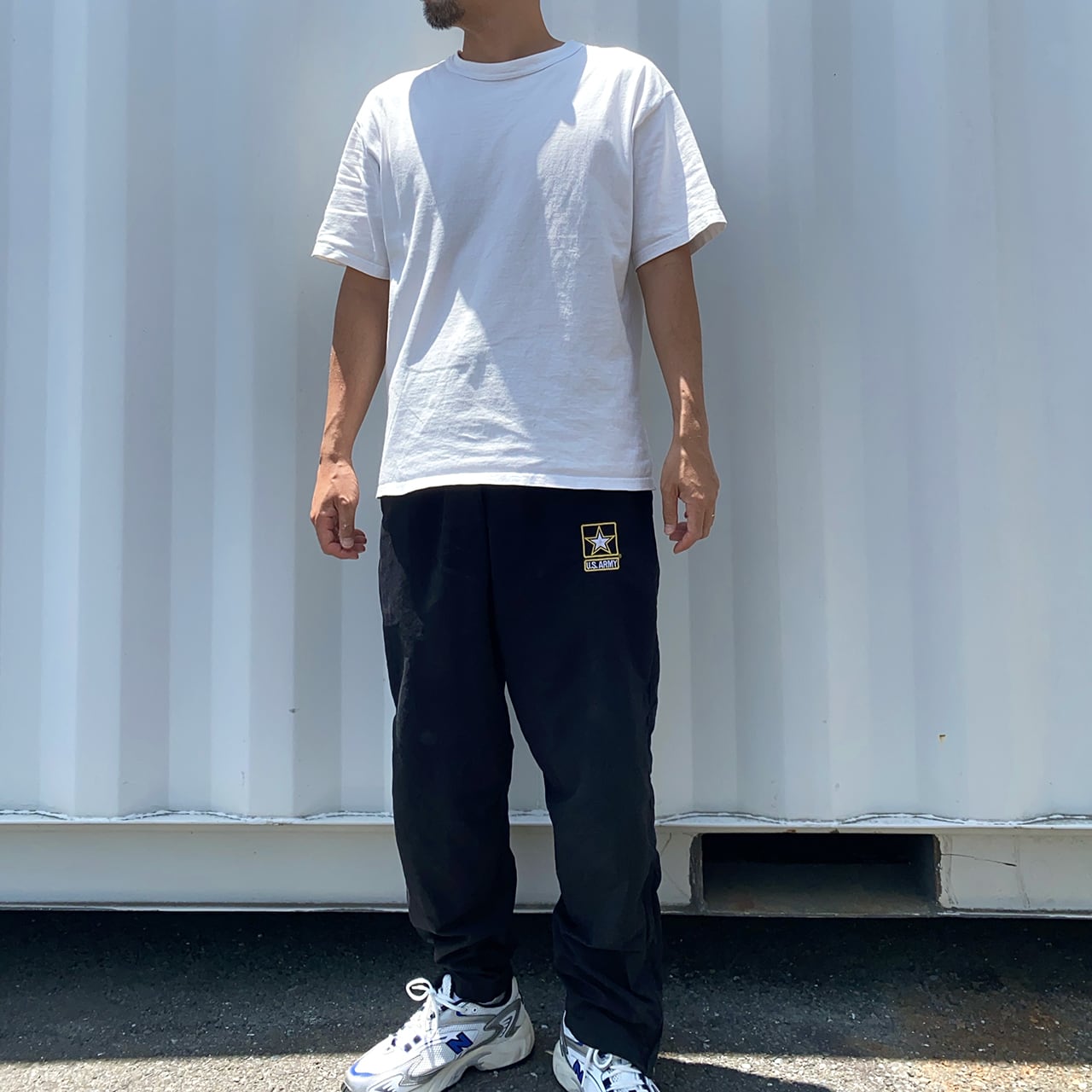 米軍実物 U.S. ARMY APFU ナイロン トレーニングパンツ Deadstock | hab
