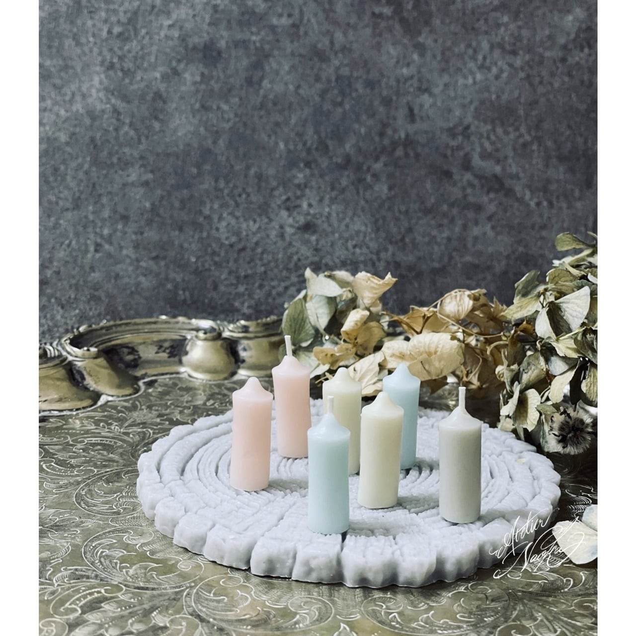 ミニキャンドル型(0.9cm×3.0cm) シリコンモールド | シリコン