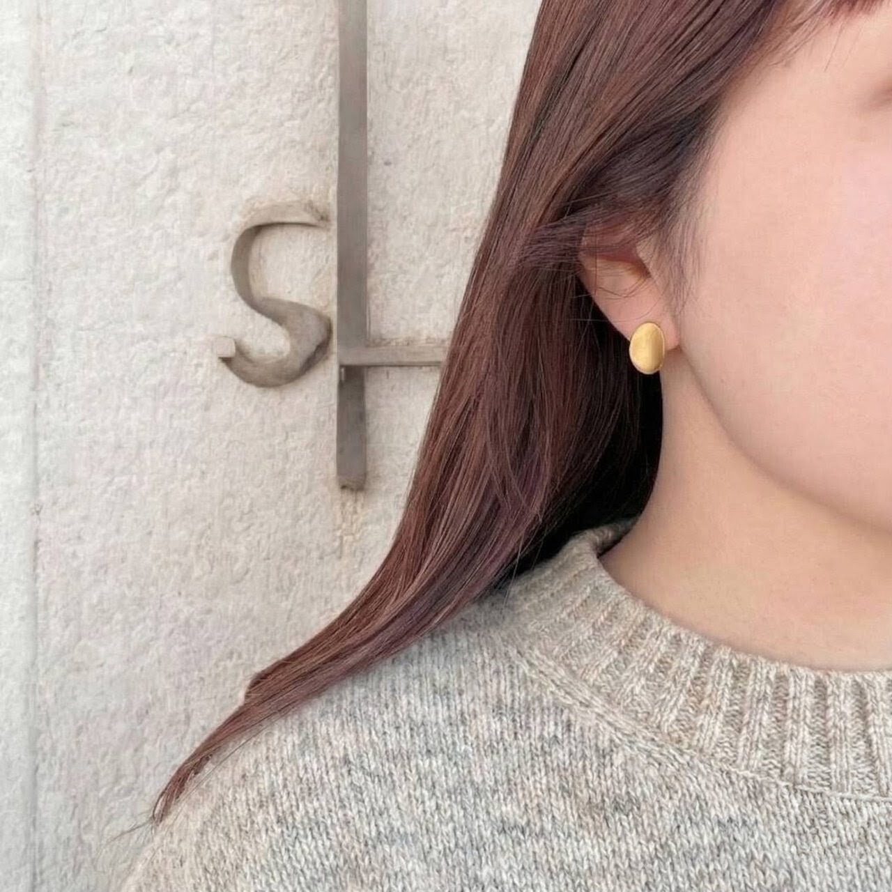 【Matte】Oval Pierce