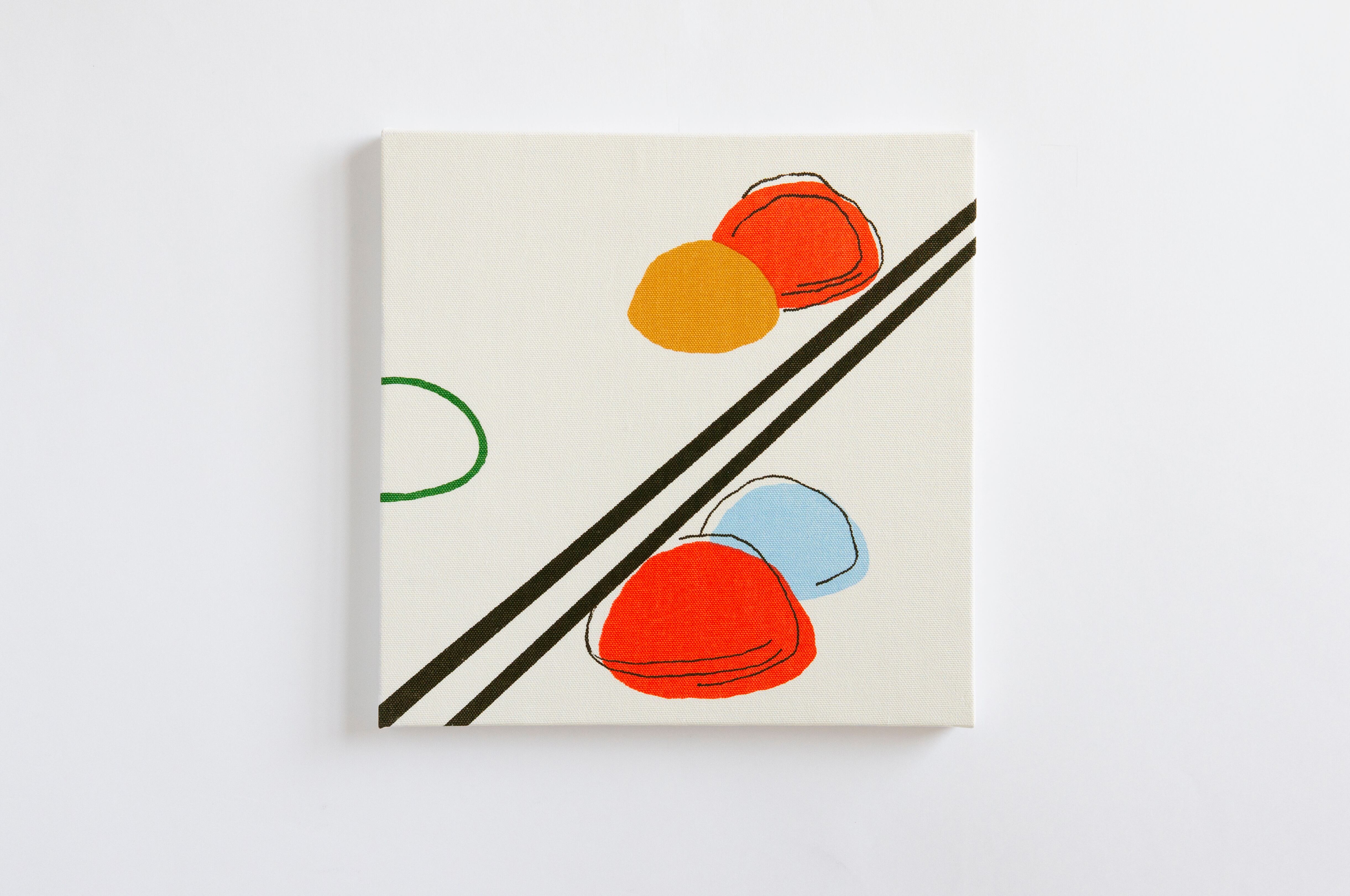 【美品】Kalappoオリジナルファブリックパネル「マチアワセ − white」 オリジナルファブリックパネル「マチアワセ − white」 | Kalappo