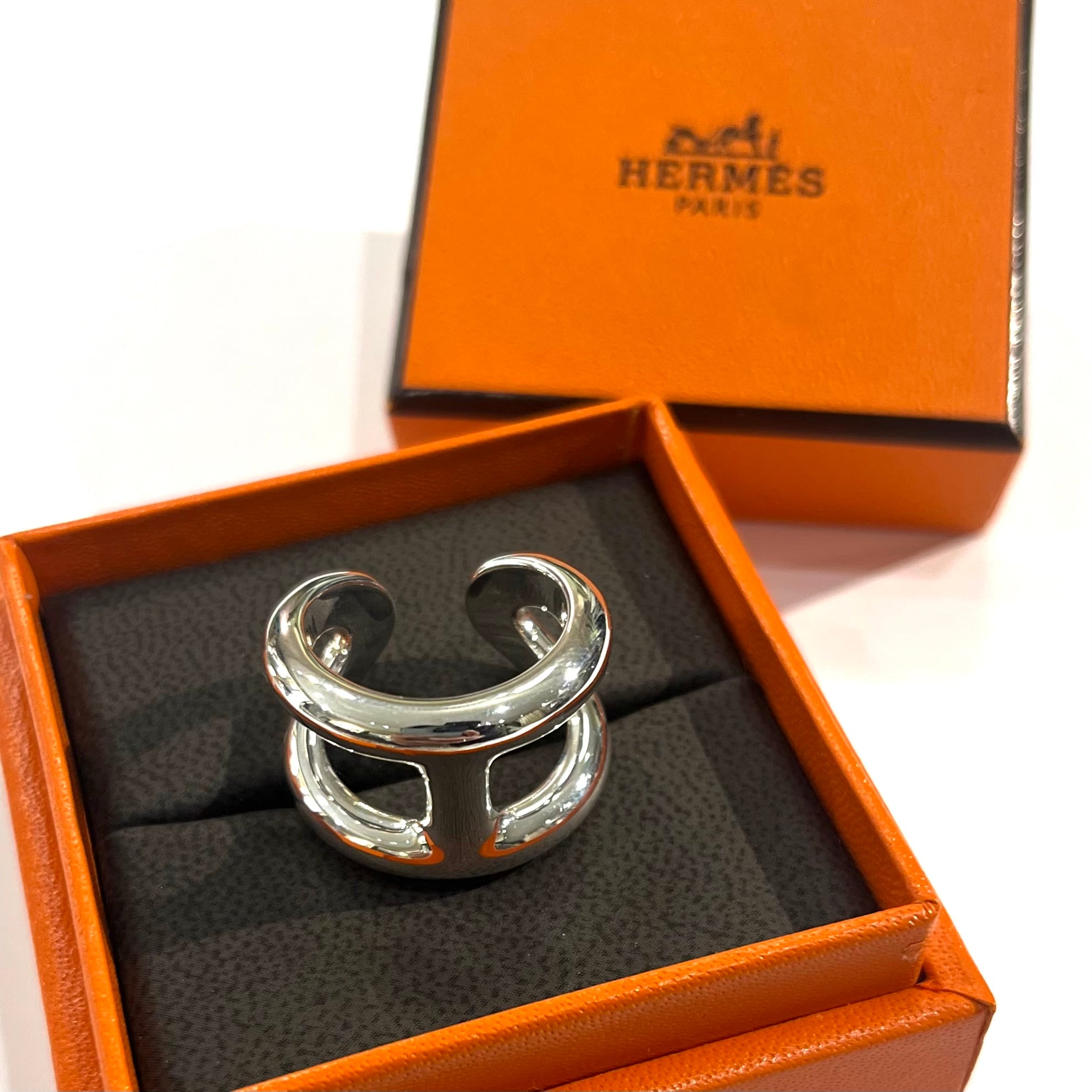 希少【HERMÈS】【約17号57】2504指輪ブランド オスモズGMリング