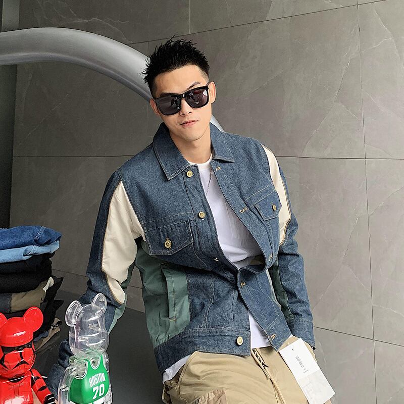 ジャケット カジュアル ストリート ステッチ Xu_Tailang18712280291