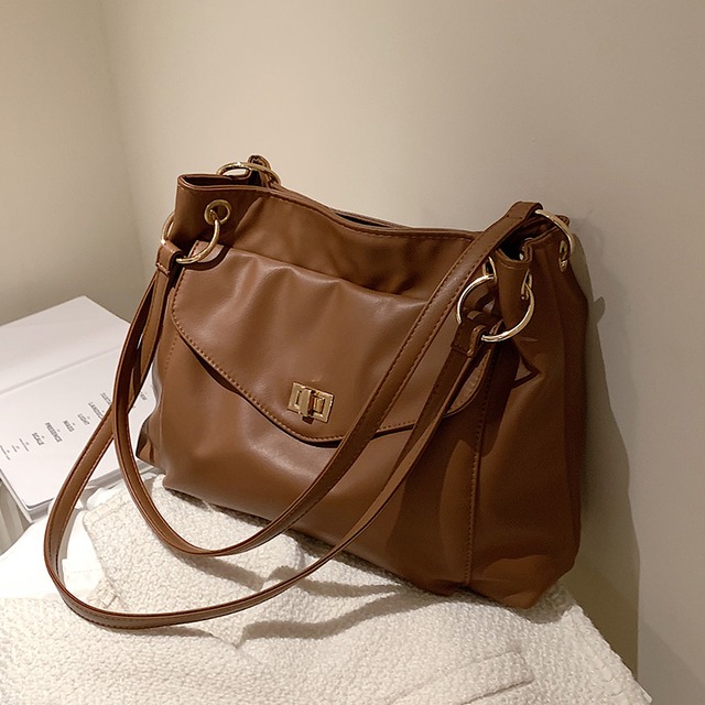 ショルダーバッグレザーオータムスタンダード レトロ 秋物 トートバッグ ハンドバッグ Tiancai_Wing_Bag68417899844