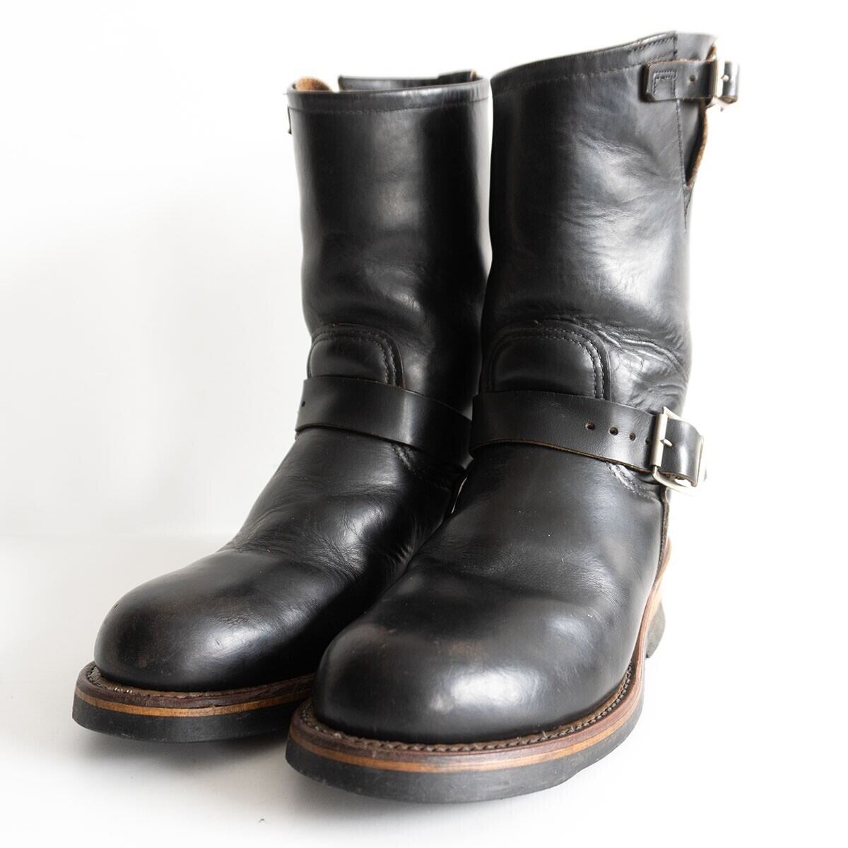 【PT91/茶芯】REDWING【2268/エンジニアブーツ】US6.5 ブラック  レッドウィング USA製 s2604087 PT91/茶芯】REDWING【2268/エンジニアブーツ】US6.5 ブラック レッド