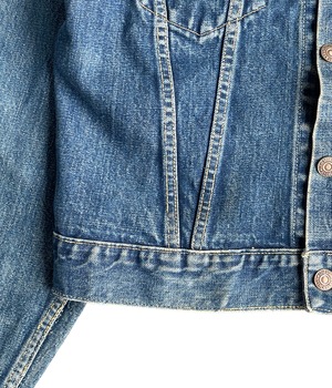 Vintage 60s Levis big E denim jacket -557-