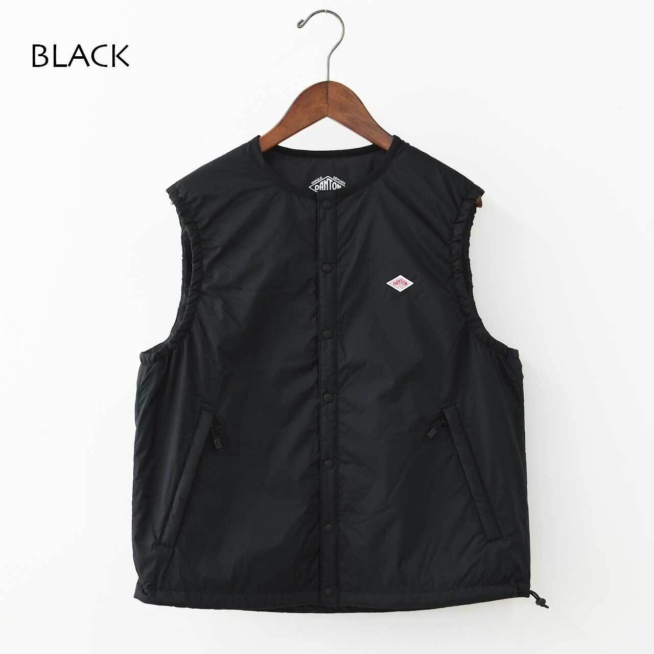 DANTON [ダントン] W IINSULATION COLLARLESS VEST [DT-A0634SNT