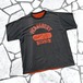 Vintage reversible T-shirt [Unknown Brand] [Late 1970s~80s] 2XL Fade BK×OR
