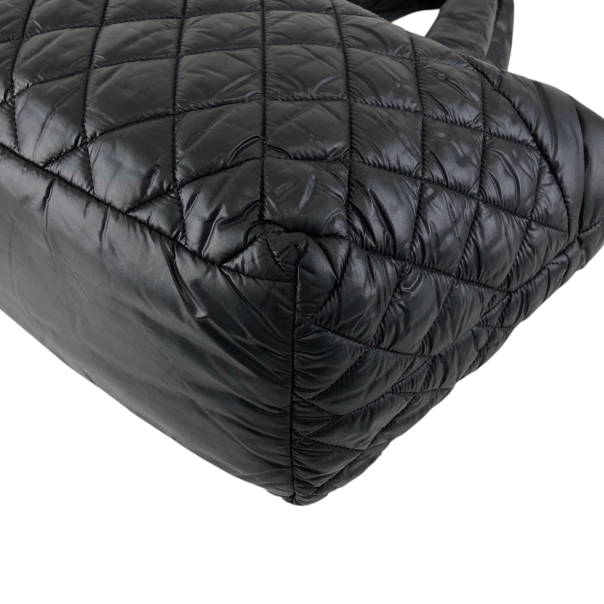 CHANEL シャネル コココクーン トートバッグ ブラック ナイロン