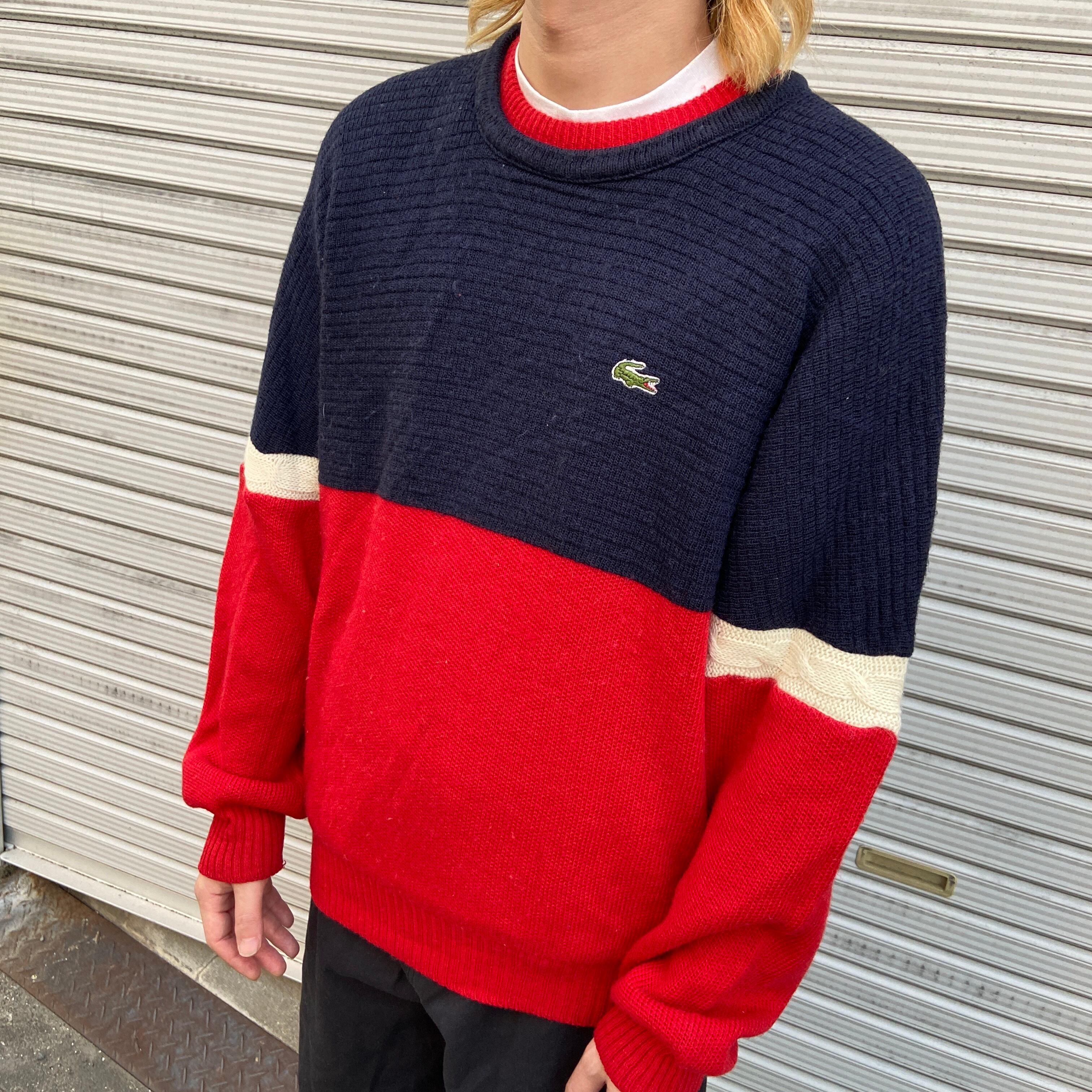 送料無料』70s80s フランス製LACOSTE シュミーズラコステ フララコ