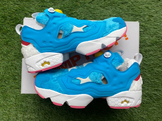 均一SALE‼ REEBOK × atmos × DORAEMON INSTAPUMP FURY OG BLUE GV7288 27.5cm 76638