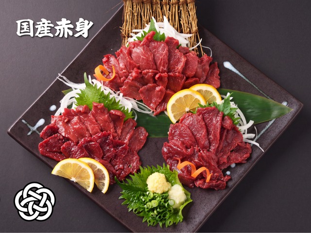 お歳暮｜国産赤身馬刺し 200g 画像