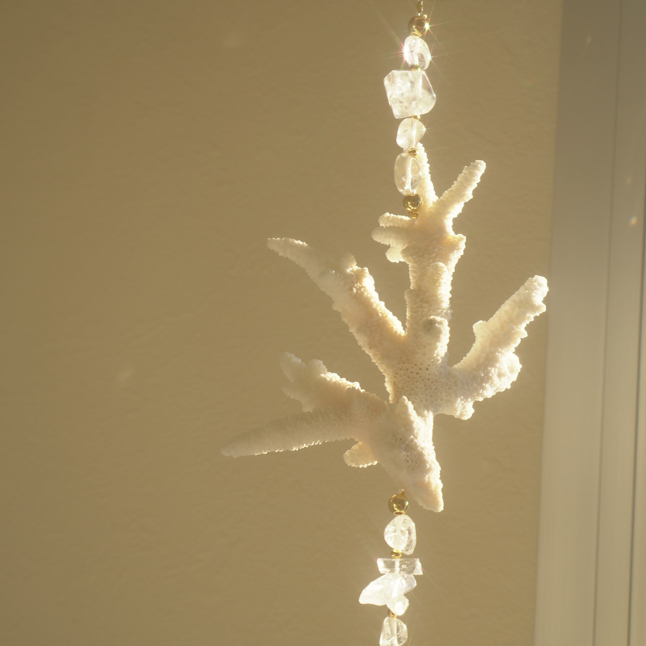 海の光のヒンメリ - L - ✧ Moon / Ocean Origin Light