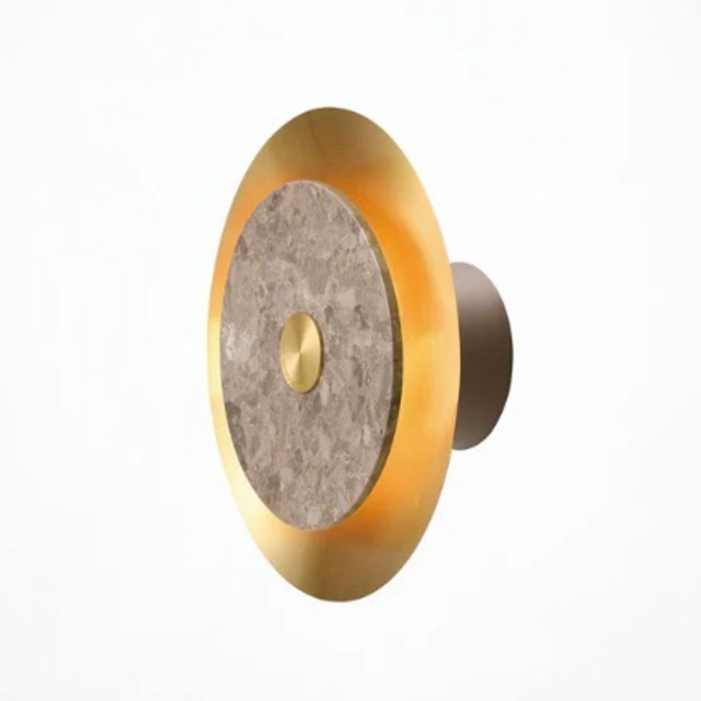未使用品 ART WORK STUDIO アートワークスタジオ Eclipse marble LED-wall light (L) エクリプスマーブル ウォールライト AW-0682E ブラケットライト 壁掛け照明 ウォールランプ 間接照明 壁面照明 大理石 真鍮 モダン ラグジュアリー ホテルライク
