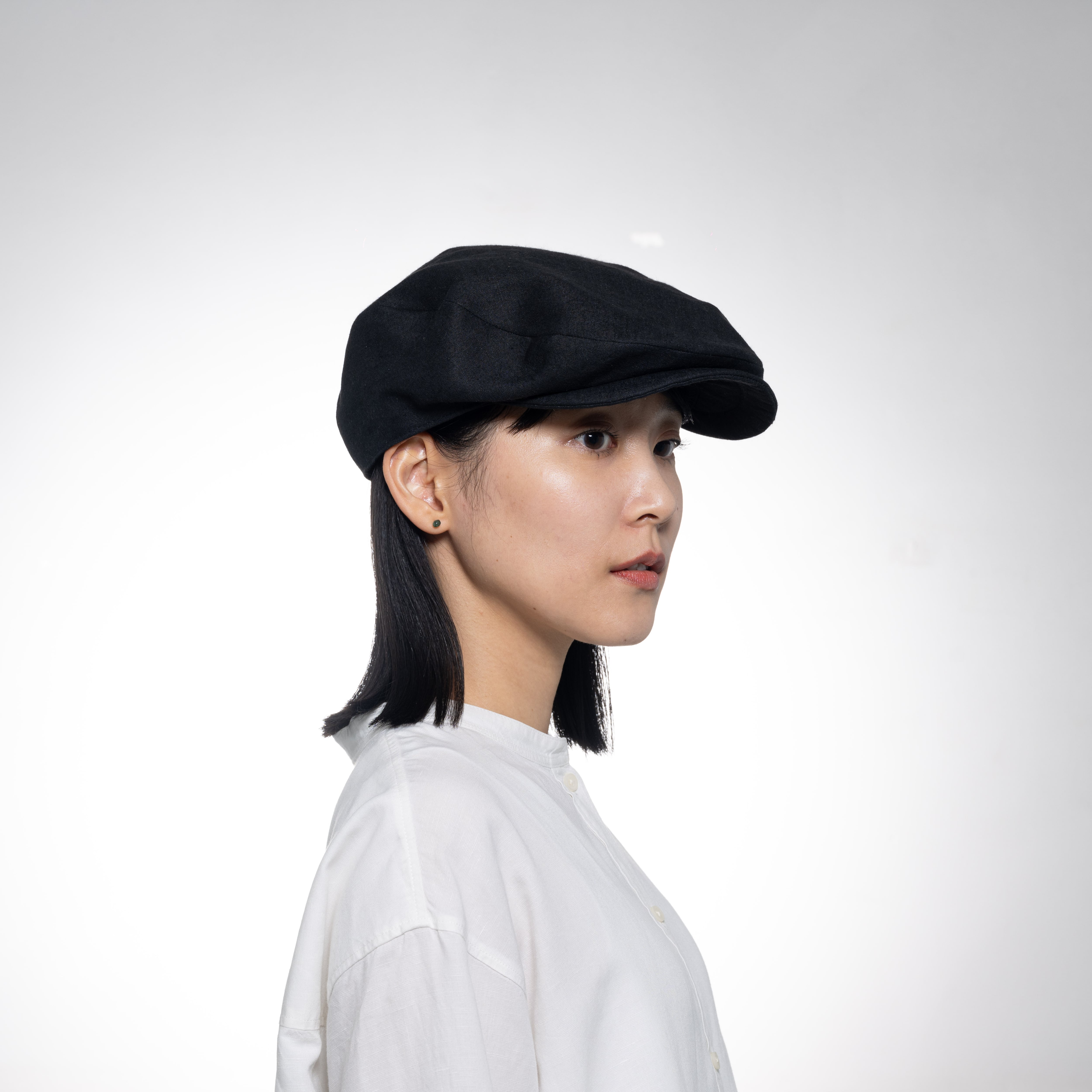 和紙x麻素材 ユニセックスハンチング|メンズ