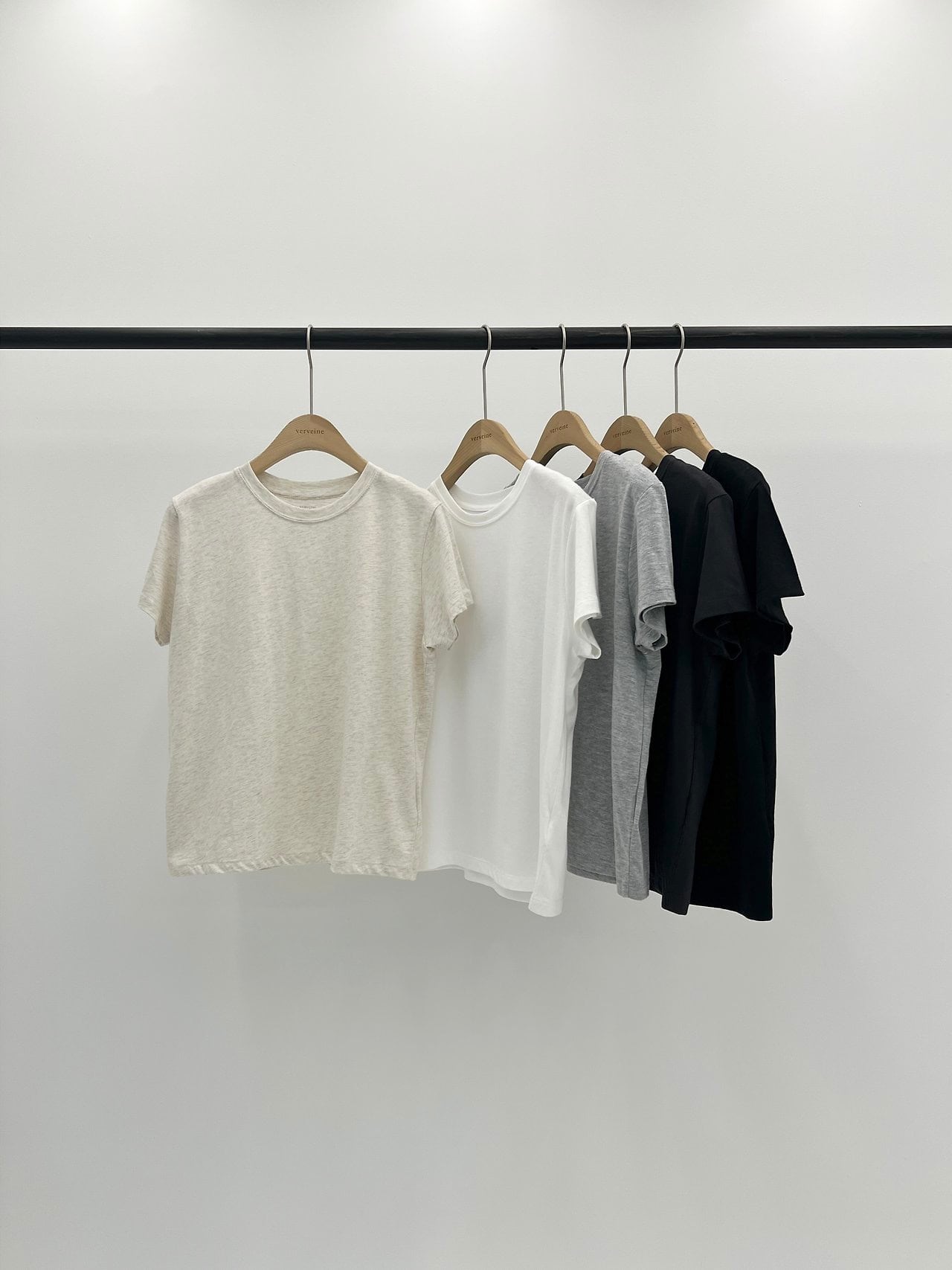 (予約) verveine / Lucie crop short sleeve t-shirt