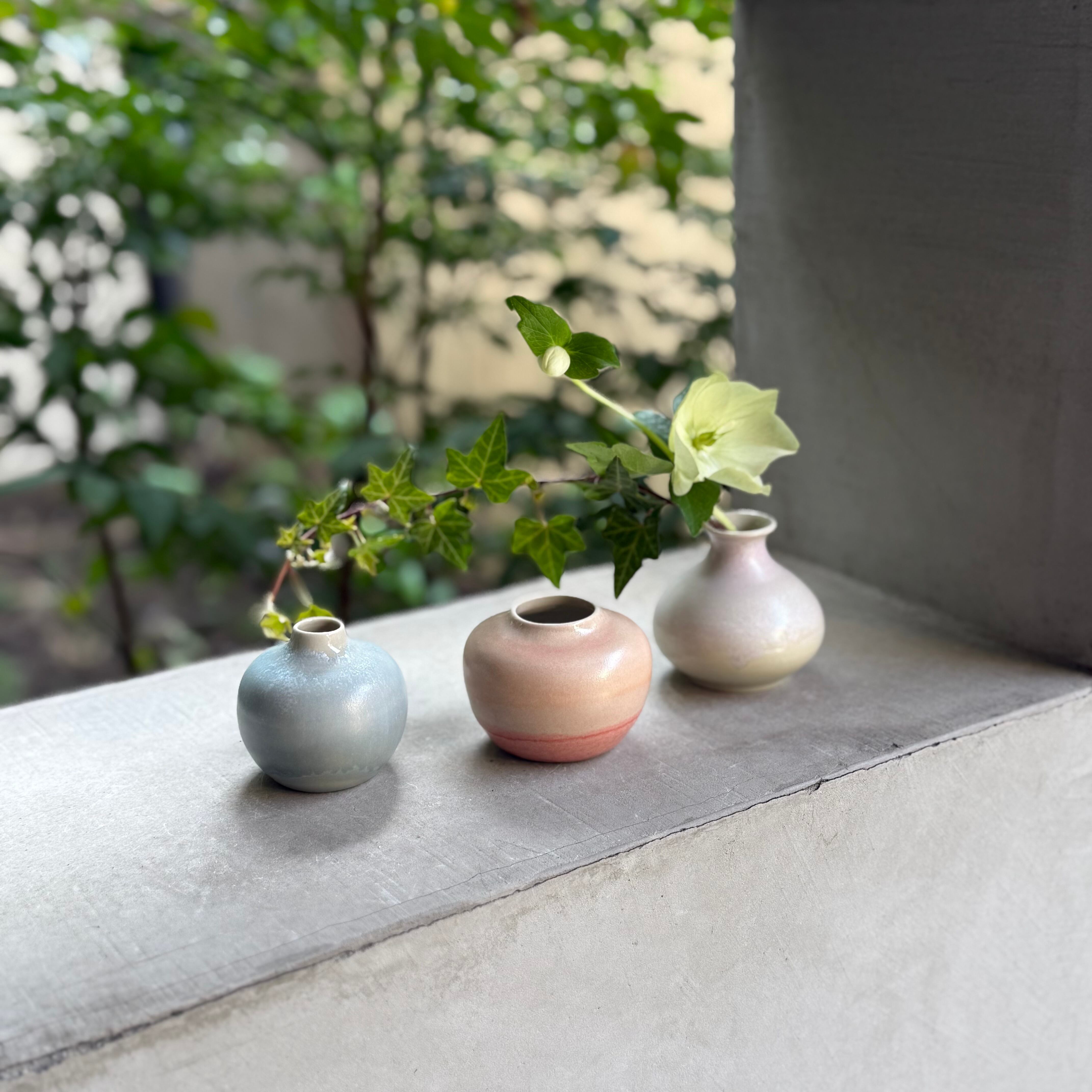 中村かりん 花入れ シャボン玉 | gallery 一白