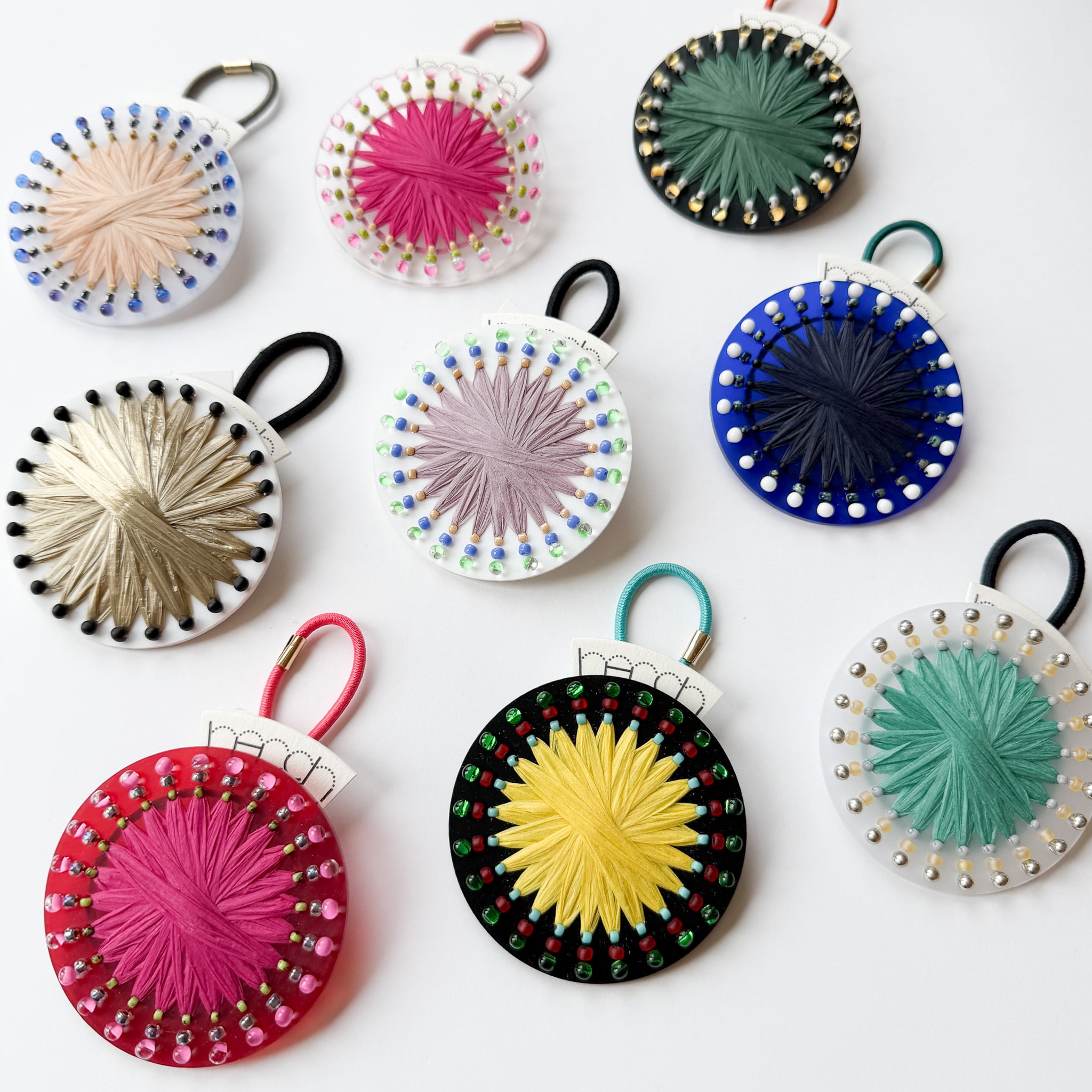 Φ60 ヘアゴム①-⑨