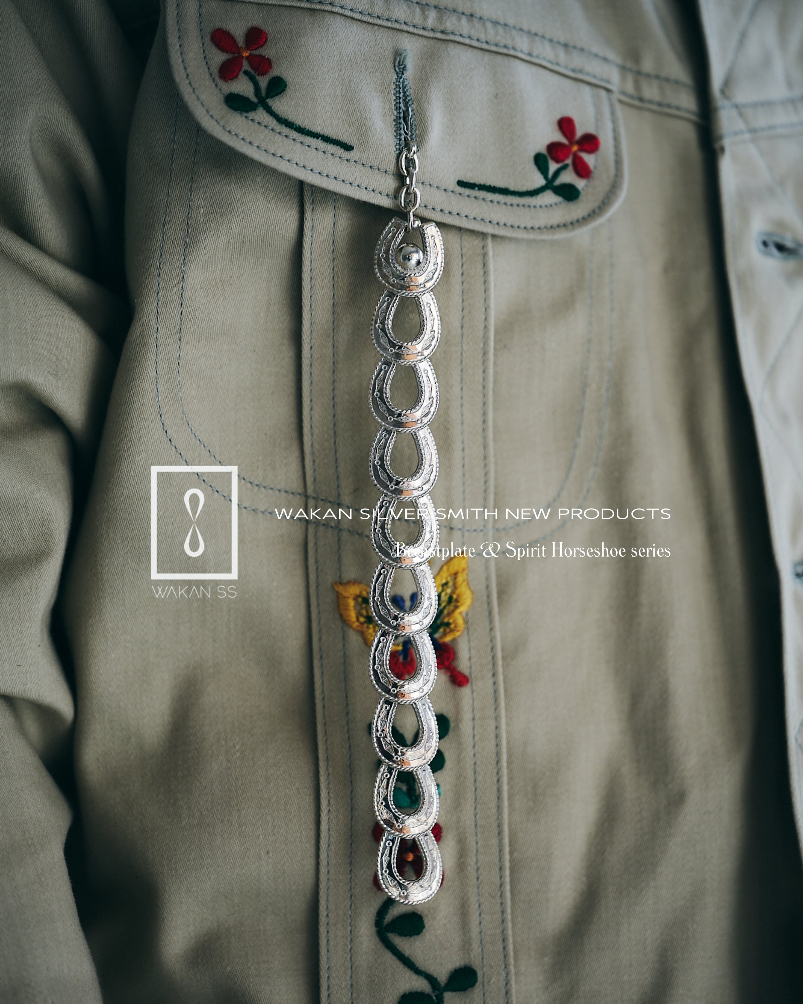 New products 【Breast plate & Spirit Horseshoe series】 | WAKAN