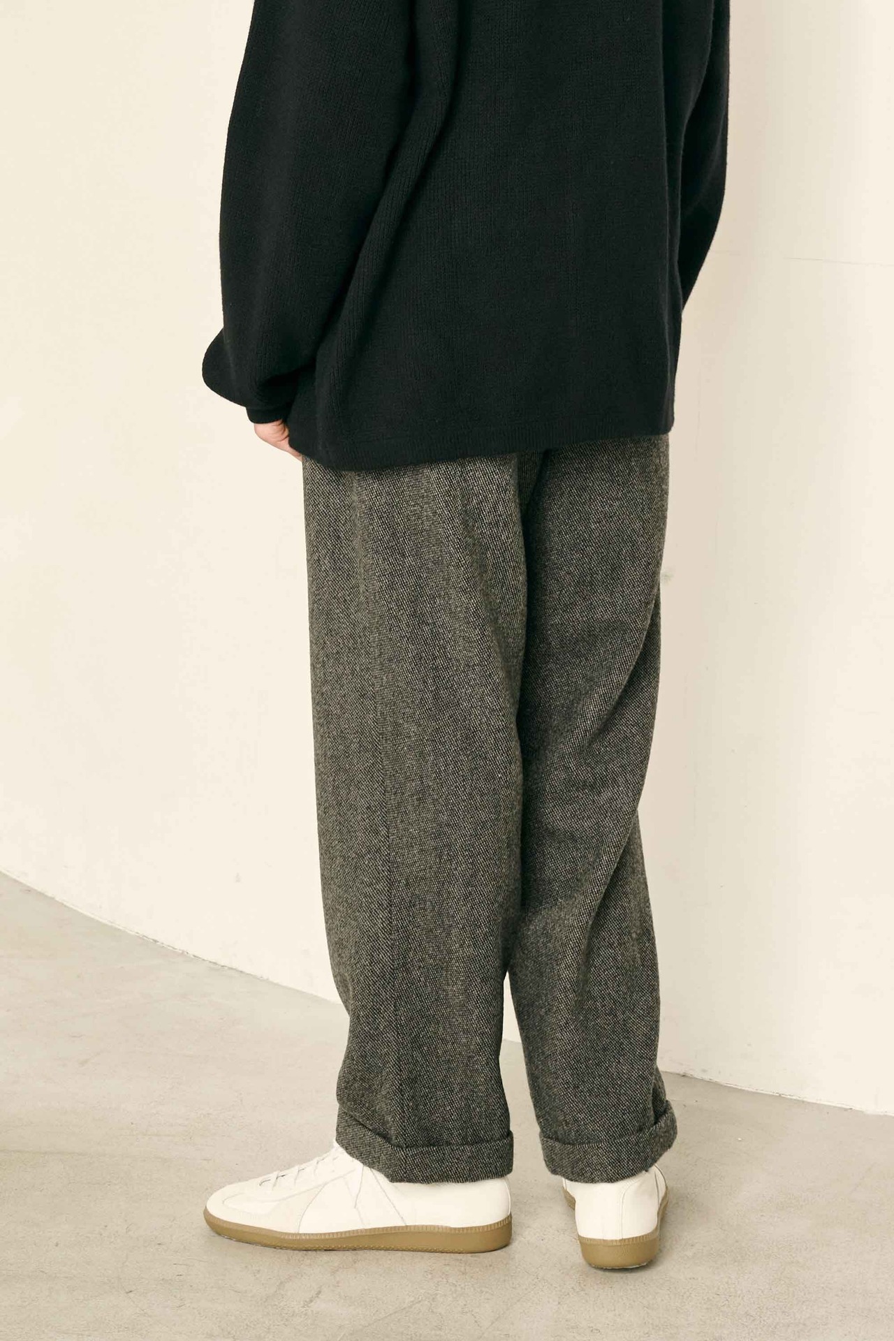 kelen  WOOL TUCK TROUSER  ANDY