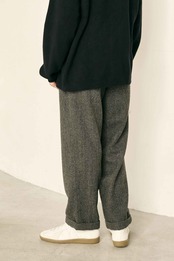 kelen  WOOL TUCK TROUSER  ANDY