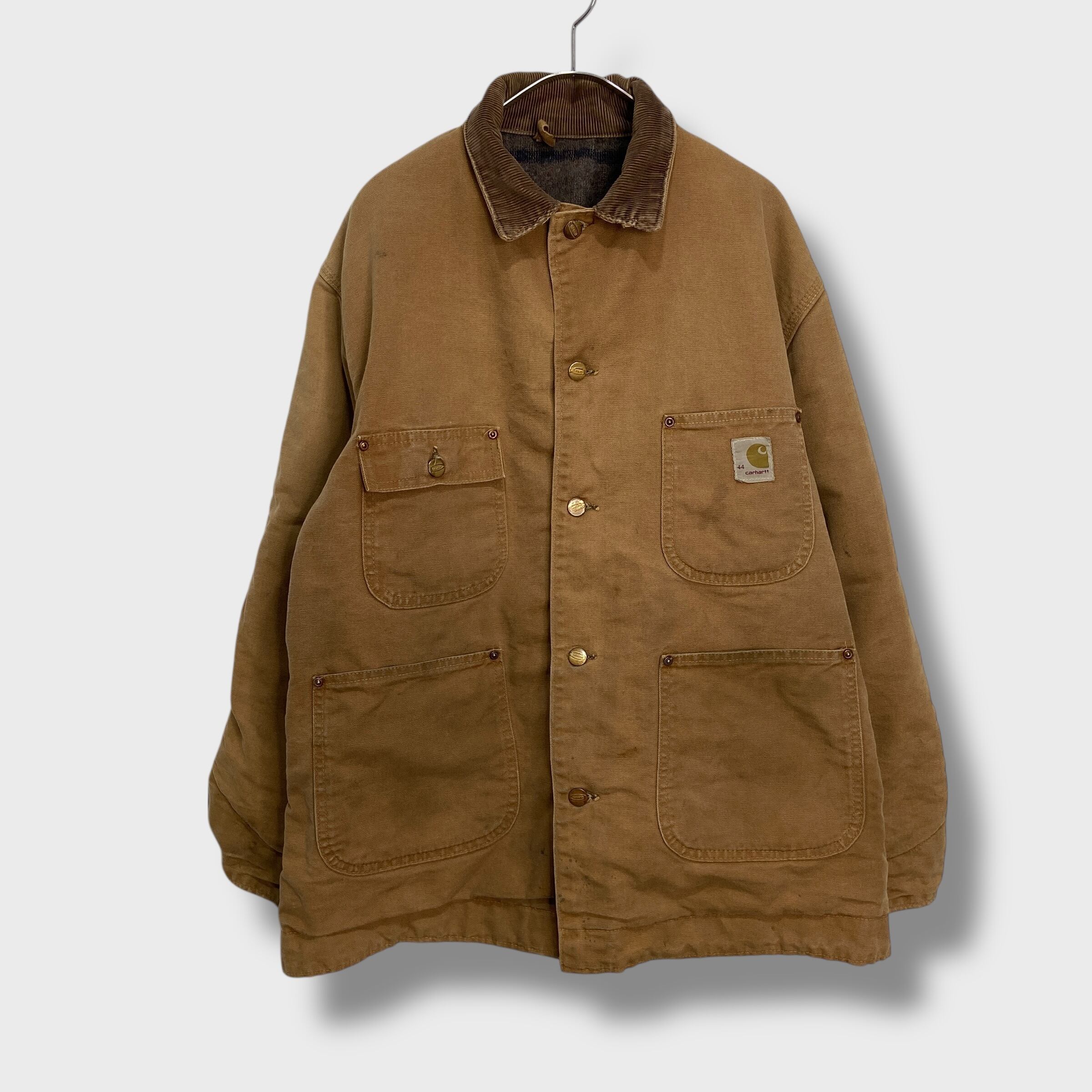 B*O様 スペシャル！60s Carharttミシガンチョアコート　デカCボタン Carhartt 60s 70s ミシガンチョアコート サイズ44 デカCボタン | 古着