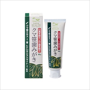 クマ笹歯みがき（80ｇ×1本）