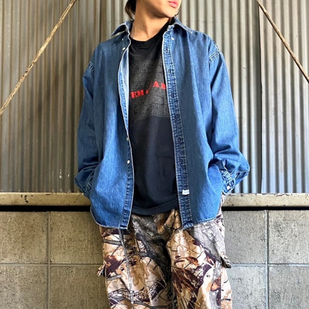 Polo by Ralph Lauren ポロバイラルフローレン 長袖 デニムシャツ 