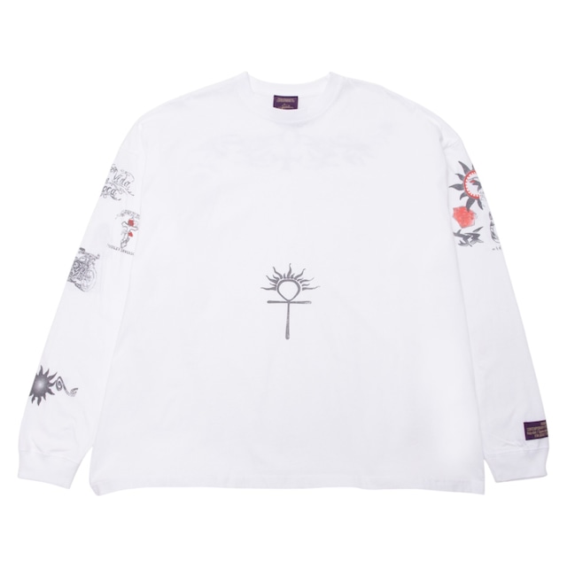 【HOAX PRODUCTS】Rodman L/S Tee (White)〈国内送料無料〉