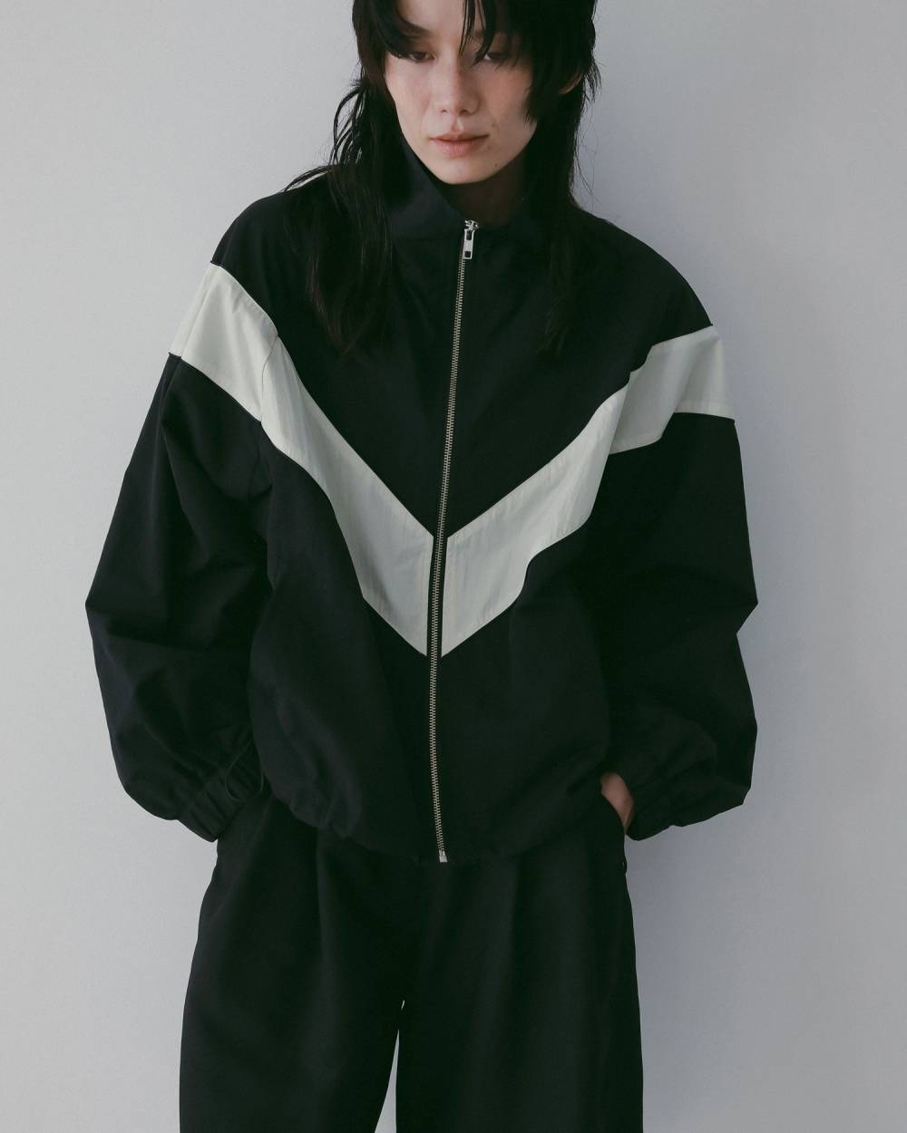 ジャケット・アウター anuke Nylon Track Blouzon anuke アンヌーク Nylon Track Blouzon 62610202 | ANERCA & L.I.V
