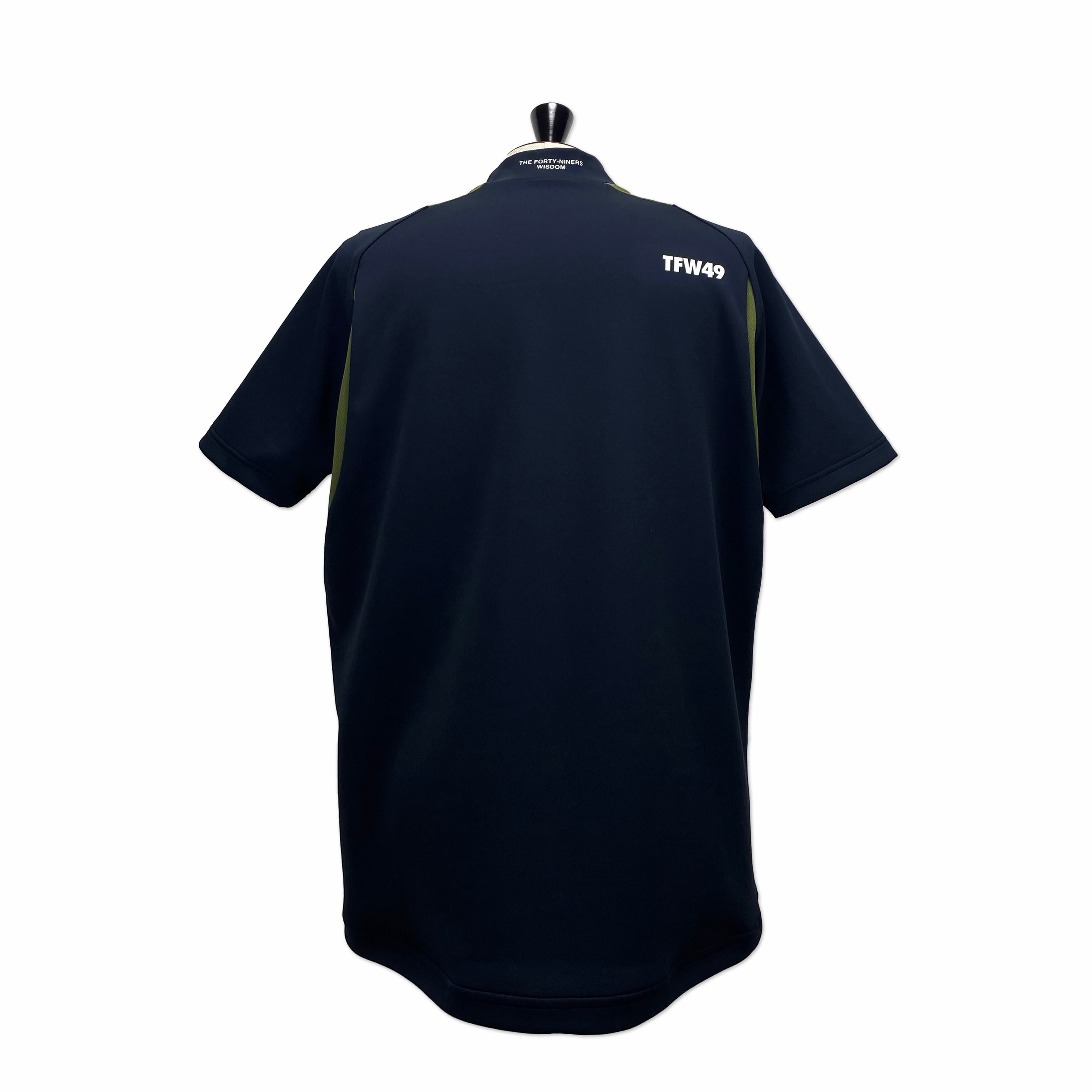 TFW49】《MEN'S》SIDE MESH SHORT SLEEVE T（BLACK） | Sandy GOLF