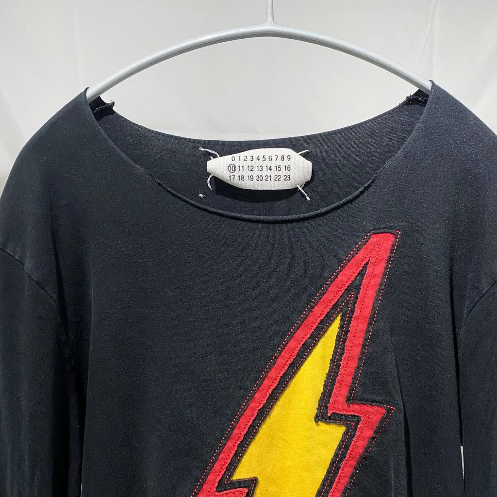 Martin Margiela マルタンマルジェラ 06AW サンダーデザインカットソー