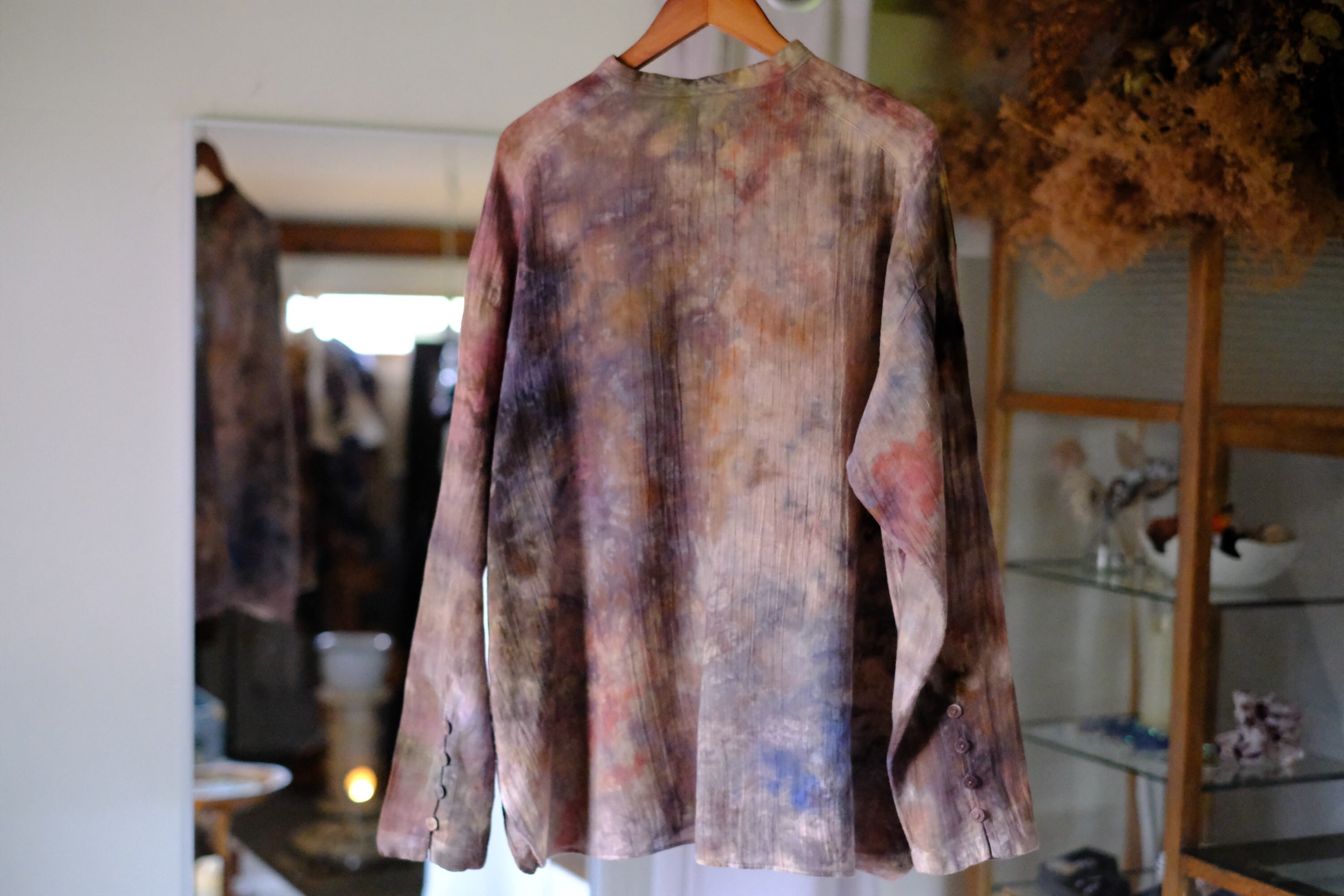 【remake】糸ボタンのシャツ u-0209