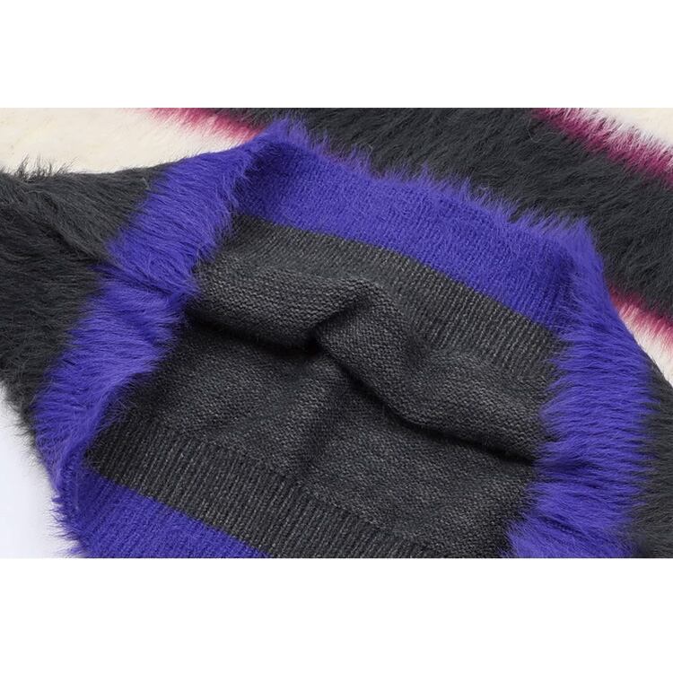 ★COLORBLOCK STRIPED VEST(unisex)　　　A0764