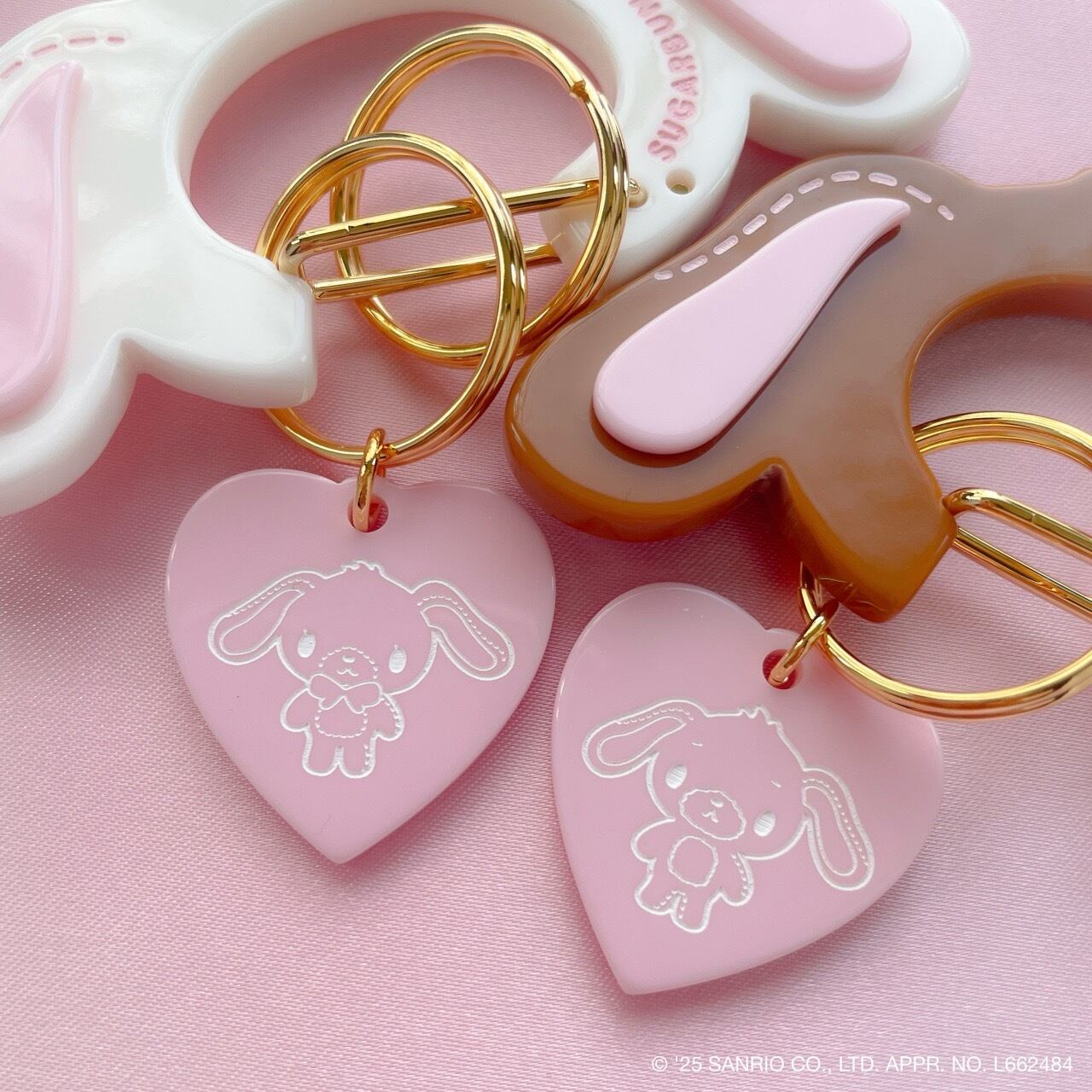 TODIARIES × FANCY SANRIO CHARACTERS・SUGARBUNNIES カラビナ