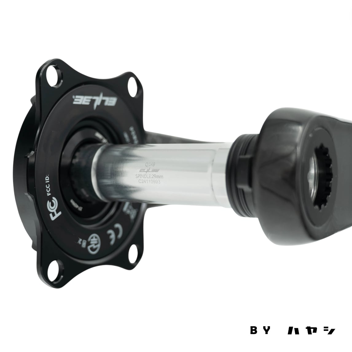 ELILEE X310 XXE 24mm / DUB Titanium Spindle + EK-01 Power Meter