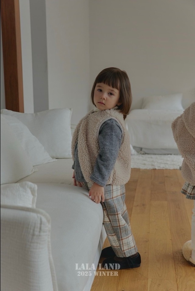 予約⌇LALALAND / poodle vest