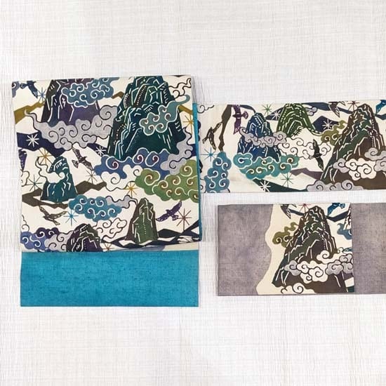 アセテートリバーシブルスカジャン「EAGLE×JAPAN MAP」 テーラー東洋