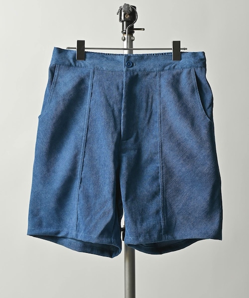 Many men ,many minds. Corduroy baker shorts (BLU) M2218140 (DEPROID sponsored brands)