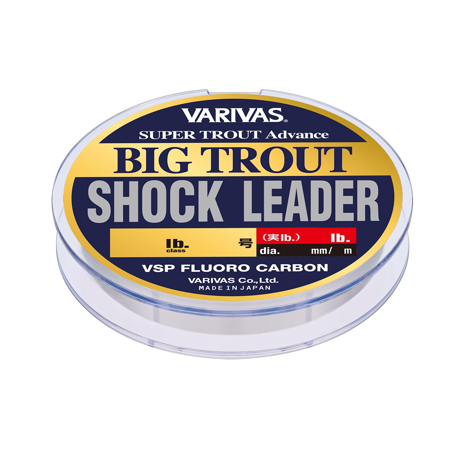 【在庫のみ】VARIVAS(バリバス) ショックリーダー スーパートラウト アドバンス ビッグトラウト VSP フロロカーボン 30m