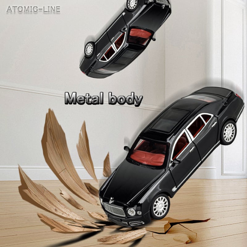 ベントレー ミュルザンヌ 1/43スケール 京商 BL1283 1/43 ベントレー ミュルザンヌ 2014 ダークブラウン