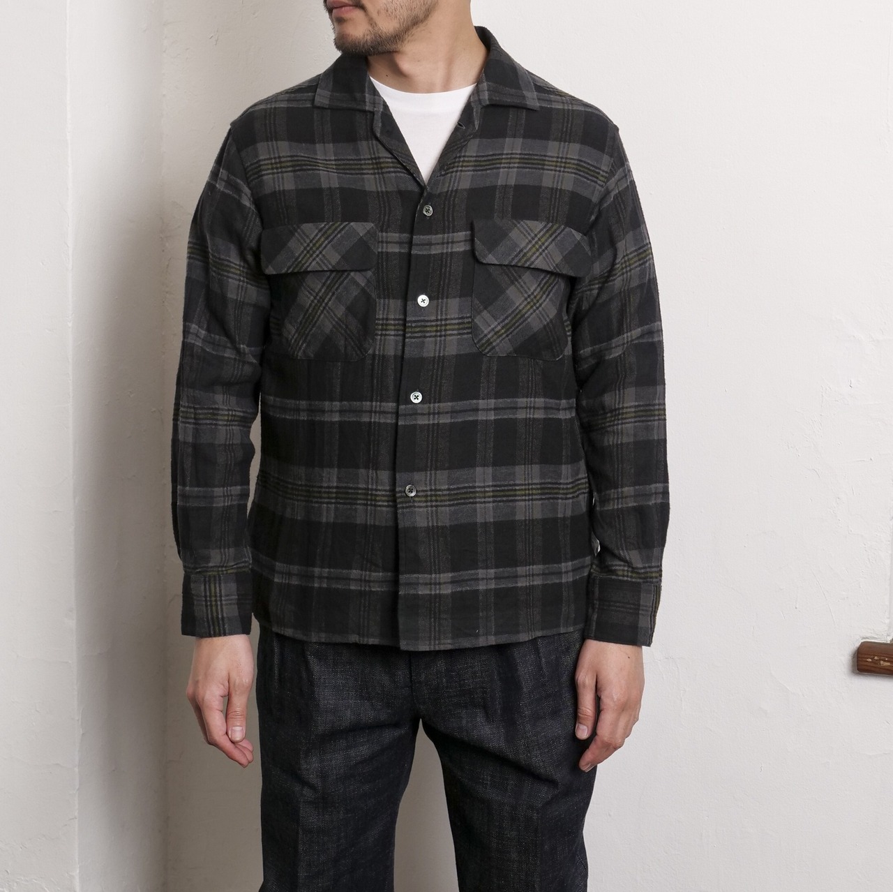 Roswell【ロズウェル】・705M-664C・C/#18 Grey Check