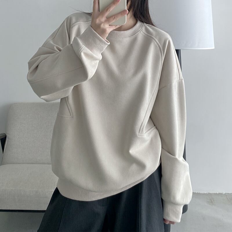 クルーネックスウェット 00127